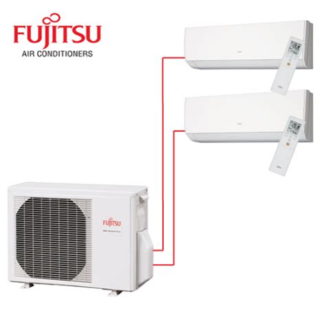 fujitsu multi zone mini split